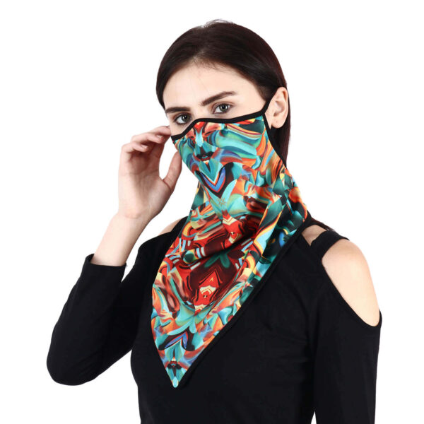 03 Beautiful Designer Unisex Fabric Face Mask with Ear Loops for Men Women Girl & Kids Reusable & Washable Hazelglow Face Cover Scarf 3 IMG_9114 Unisex Face Cover Scarf Stylish Bandana Reusable Washable UV Protection