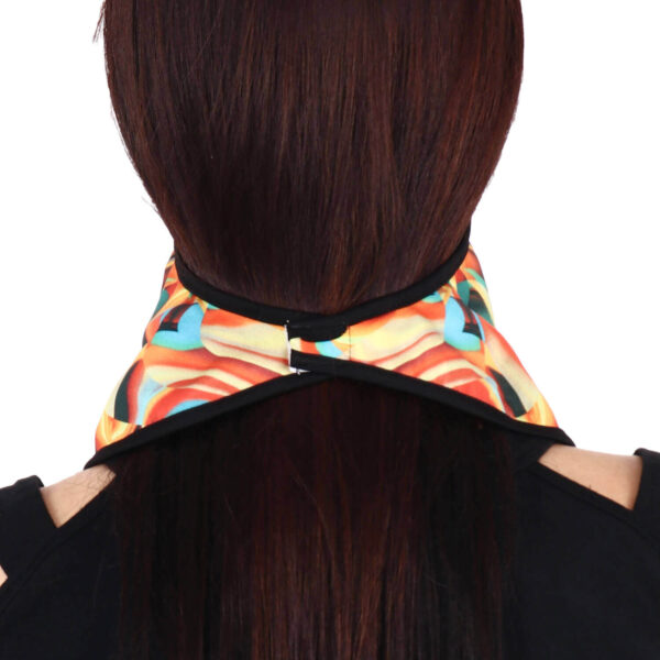 06 Beautiful Designer Unisex Fabric Face Mask with Ear Loops for Men Women Girl & Kids Reusable & Washable Hazelglow Face Cover Scarf 6 IMG_9118 Unisex Face Cover Scarf Stylish Bandana Reusable Washable UV Protection