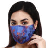 HAZELGLOW BASICS Beautiful Designer Fabric Face Mask with Ear Loops Reusable & Washable VIII