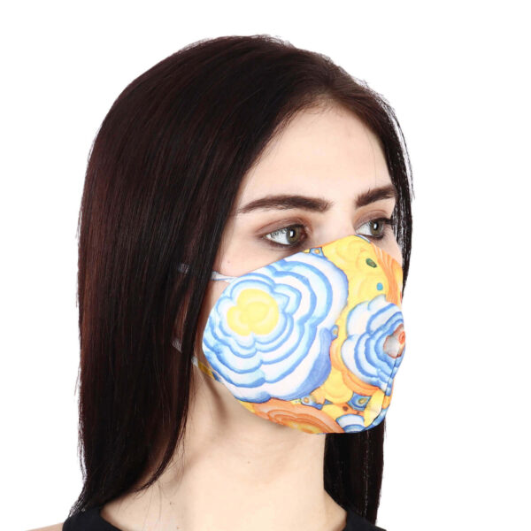 Beautiful Designer Unisex Fabric Face Mask with Ear Loops for Men Women Girl & Kids Reusable & Washable Hazelglow Basics 02 IMG_9080 HAZELGLOW BASICS Beautiful Designer Fabric Face Mask with Ear Loops Reusable & Washable IV