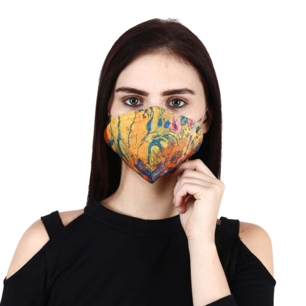 Beautiful Designer Unisex Fabric Face Mask with Ear Loops for Men Women Girl & Kids Reusable & Washable Hazelglow Basics 4 IMG_9053 copy HAZELGLOW BASICS Beautiful Designer Fabric Face Mask with Ear Loops Reusable & Washable III