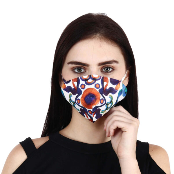 Beautiful Designer Unisex Fabric Face Mask with Ear Loops for Men Women Girl & Kids Reusable & Washable Hazelglow Basics 7 IMG_9043 copy HAZELGLOW Beautiful Designer Fabric Face Mask with Ear Loops Reusable Washable