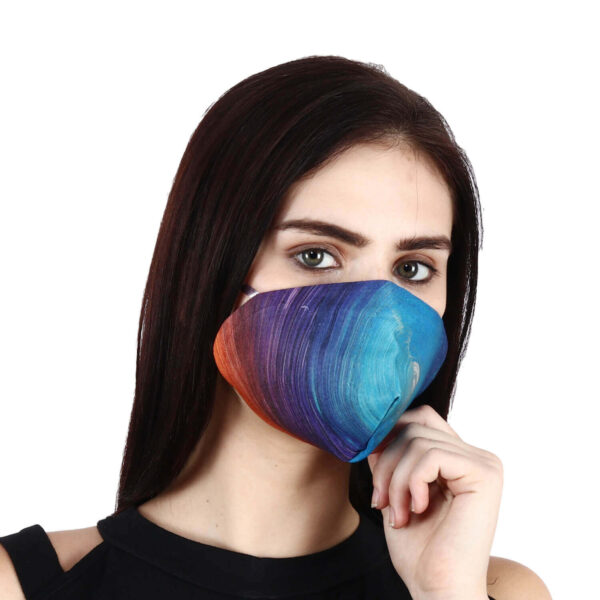 Beautiful Designer Unisex Fabric Face Mask with Ear Loops for Men Women Girl & Kids Reusable & Washable Hazelglow Basics 7 IMG_9070 HAZELGLOW BASICS Beautiful Designer Fabric Face Mask with Ear Loops Reusable & Washable