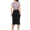 Crop Top Blouse Designer Floral Print Women & Girls D-3 hazelglow