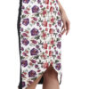 hazelglow Basics Designer Florel Print Asymmetric Skirt 1 - 6 Asymmetric Skirt Designer Florel Print D-4 hazelglow