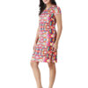 Grace Tunic Dress for Women & Girls Designer Print D-4 by hazelglow