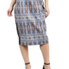 Designer Pencil Skirt Print For Girls and womens D-5 hazelglow