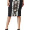 Designer Print Pencil Skirt for Girls D-7 hazelglow