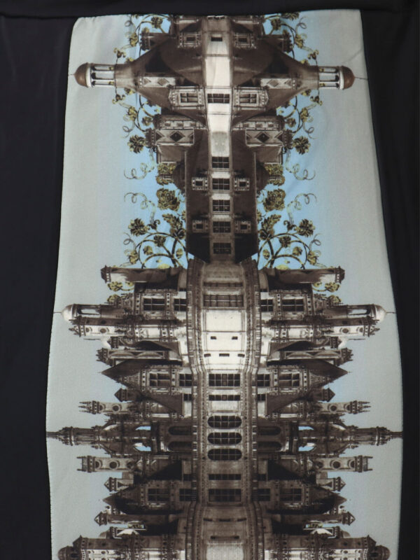 Designer Print Pencil Skirt for Girls D-7 hazelglow