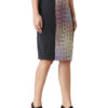 hazelglow Basics Designer Print Pencil Skirt For Girls & Womens 8 - 4 Pencil Skirt Girls Womens Designer Print D-8 hazelglow