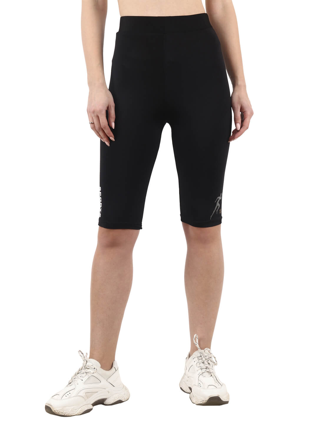 Active Wear Sporty Legging Knee Length,
