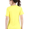 Yellow T-Shirt Womens Regular Fit Half Sleeves D-5 hazelglow
