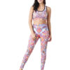 Active Wear Designer Print Symphony Sporty Legging,