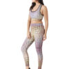 hazelglow basics Active Wear Designer Print Sporty Legging 7 - 2 Active Wear Legging Sporty Designer Print D-7 hazelglow