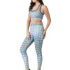hazelglow basics Active Wear Designer Print Sporty Top 6 - 2 Sporty Active Wear Top Designer Print Harmony D-6 hazelglow