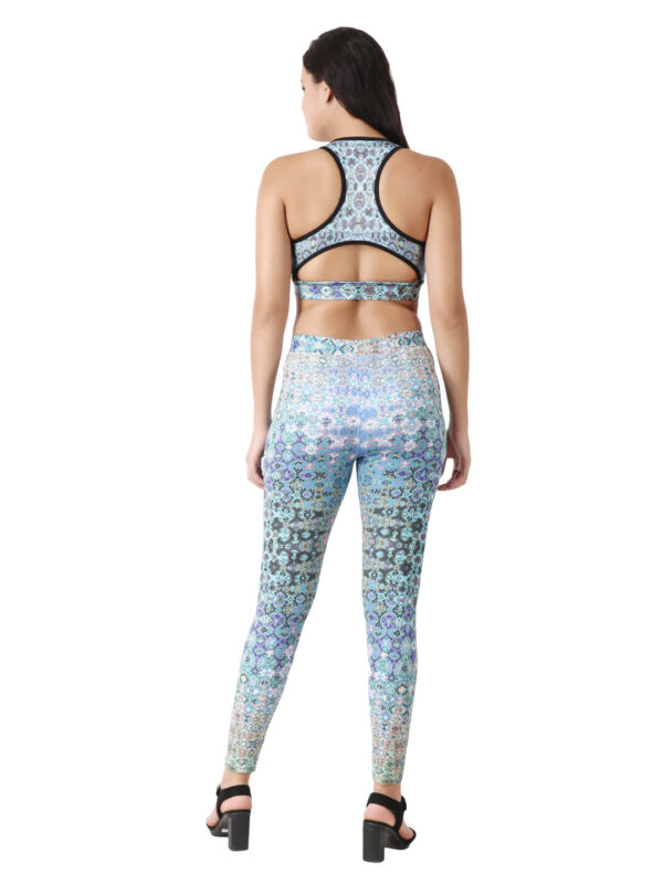 hazelglow basics Active Wear Designer Print Sporty Top 6 - 4 Sporty Active Wear Top Designer Print Harmony D-6 hazelglow