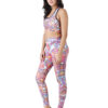 hazelglow basics Active Wear Designer Print Sporty Top 8 - 2 Sporty Top Active Wear Designer Print Harmony D-8 hazelglow