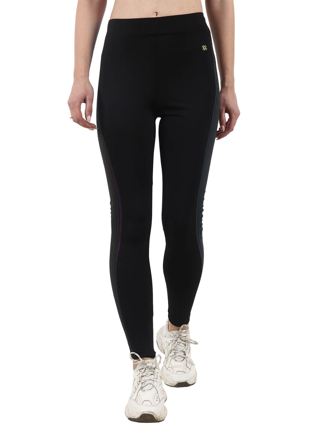 Gym Wear Legging Reflector Print,