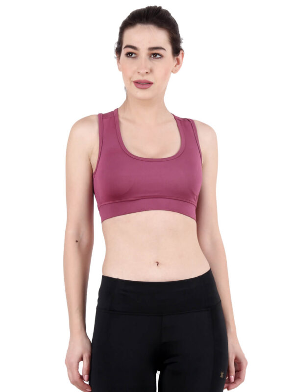 Maroon color Active Wear Sporty Top,