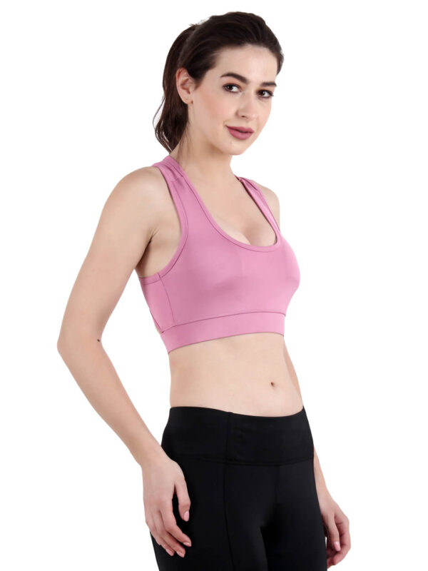 Pink Active Wear Sporty Top D-4 hazelglow