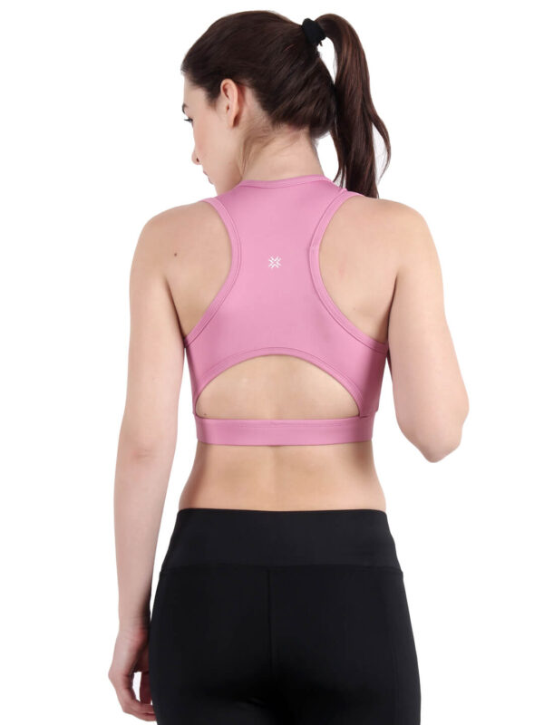 Pink Active Wear Sporty Top D-4 hazelglow