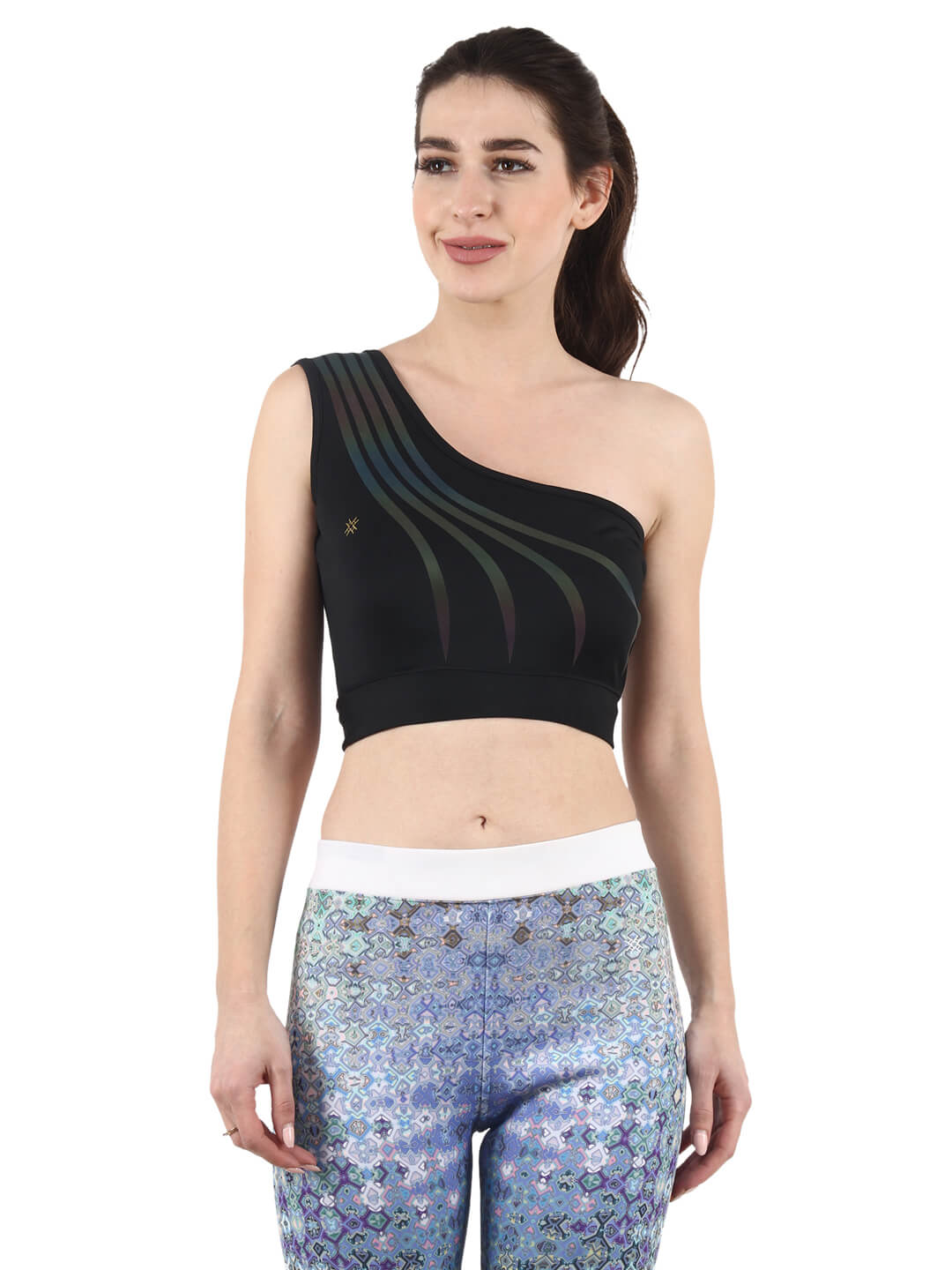 One Shoulder Sporty Top,