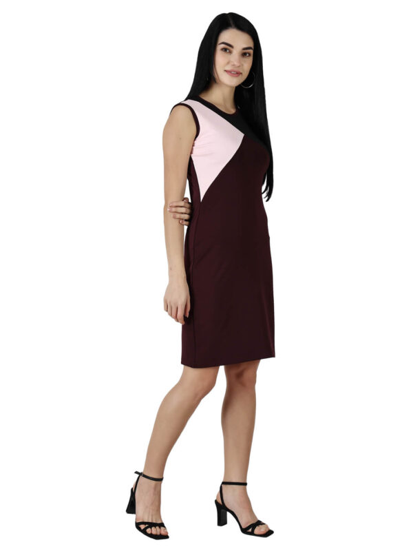 3 Color Block Bodycon Dress hazelglow 03 Midi Dress Bodycon,
