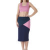 Color Block Skirt,