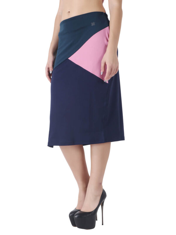 Color Block Skirt,