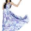 Lady hazelglow Dance Canvas Art Cloud Nine Print by hazelglow D-2 3 Spagetti Flare Dress Cloud Nine Print Lady hazelglow Dance D-2