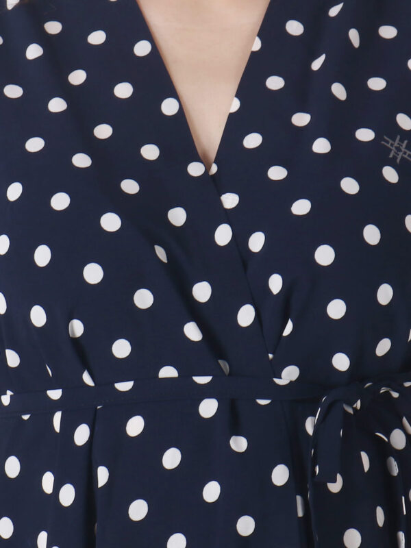 Polka Dot Low High Cross Dress hazelglow 06 Polka Dot Dress, sexy Dress,