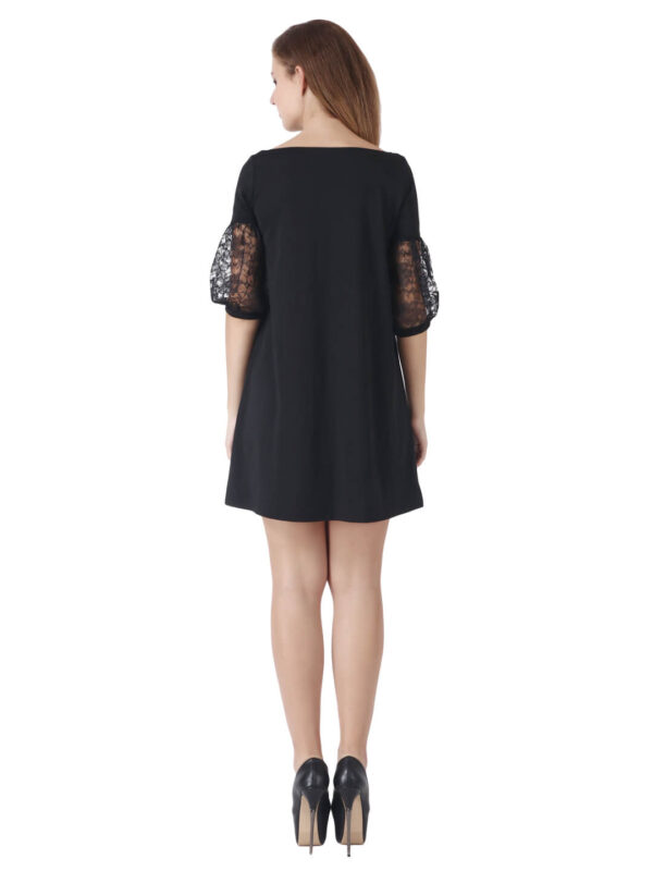 Classy Puff Sleeve Dress, sexy dress,